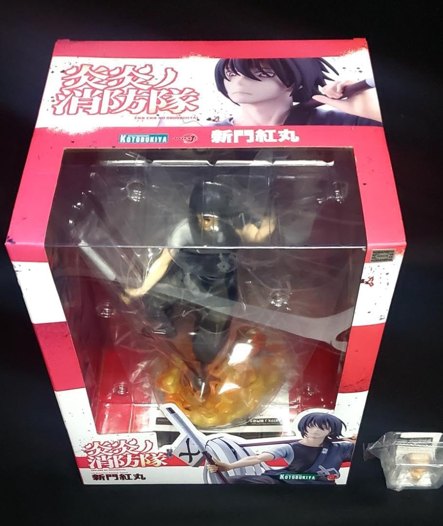 Amazon.co.jp: コトブキヤ ARTFX J 炎炎ノ消防隊 新門紅丸 18 特典顔